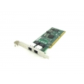HP AB352-60003 PCI-X Dual Port Gigabit Network Card 10/100/1000 D39369-006 / 005